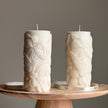 Colibri Soy Pillar Candle: Sculptural Home Decor