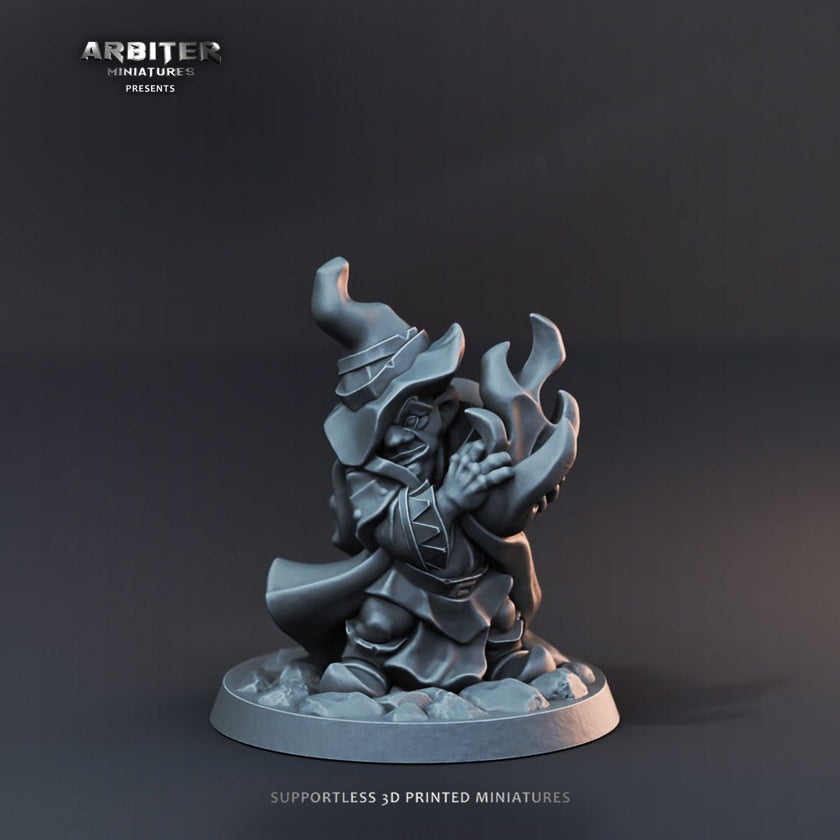 DnD Miniature Party Set 5 - 28mm Adventuring Group - Paladin | Monk | Sorcerer | Bard | Barbarian | Pathfinder