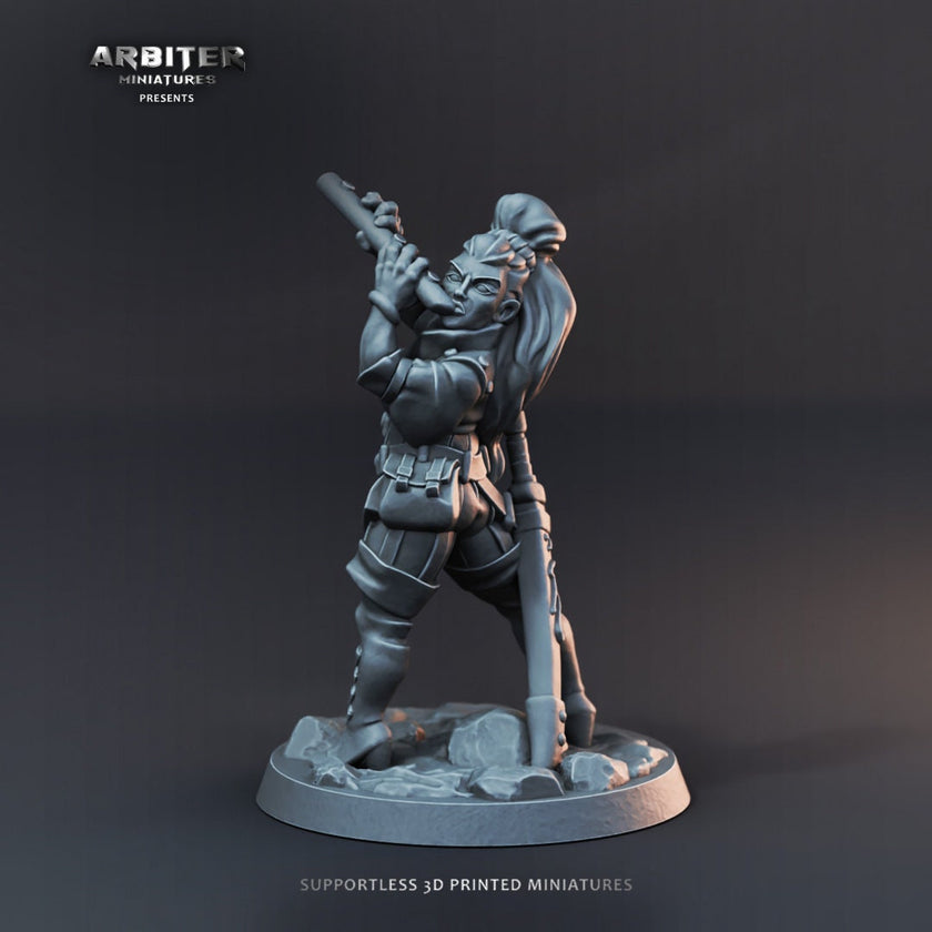DnD Miniature Party Set 5 - 28mm Adventuring Group - Paladin | Monk | Sorcerer | Bard | Barbarian | Pathfinder