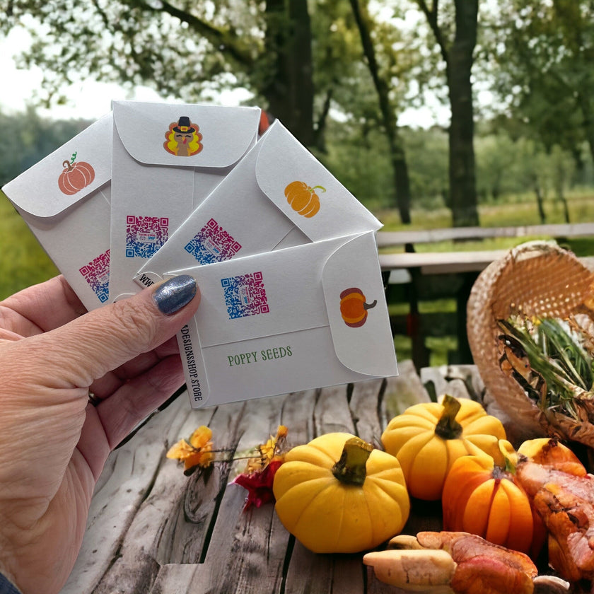 Seed Packages - Thanksgiving - Includes 10 Packages of Seeds