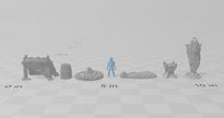 Ice Tribe Scatter - DND & Wargaming Terrain - EC3D Wilds of Wintertide, Fantasy, Snow, Arctic, Cold, scatter scenery, Pathfinder 2E, Fantasy