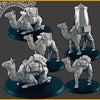 Camels - DND mini, EC3D Scorching Sands, Desert Miniatures | Animal | Pack | Oasis | Eastern | Arabian | Sand | Large | Caravan