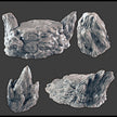 Icy and Wintery Scenery - DND & Wargaming Terrain - EC3D Wilds of Wintertide, Snow, Arctic, Cold, scatter scenery, Pathfinder 2E, Fantasy