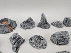 20 Rock Bundle - DND & Wargaming Terrain - EC3D Heroes Hoard, scatter scenery, Pathfinder 2E, Fantasy, Nature, Rocks, Outdoor, Mountain