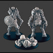 Frost / Frozen Skeletons - DND mini - EC3D Wintertide, Winter Miniature | Monster | Cold | 32mm | Snow | Arctic | Undead | Necromancer
