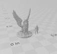 Sphynx  - DND mini, EC3D Scorching Sands, Desert Miniatures | Animal | Large | Cat | Egypt | Pathfinder | Oasis | Dunes