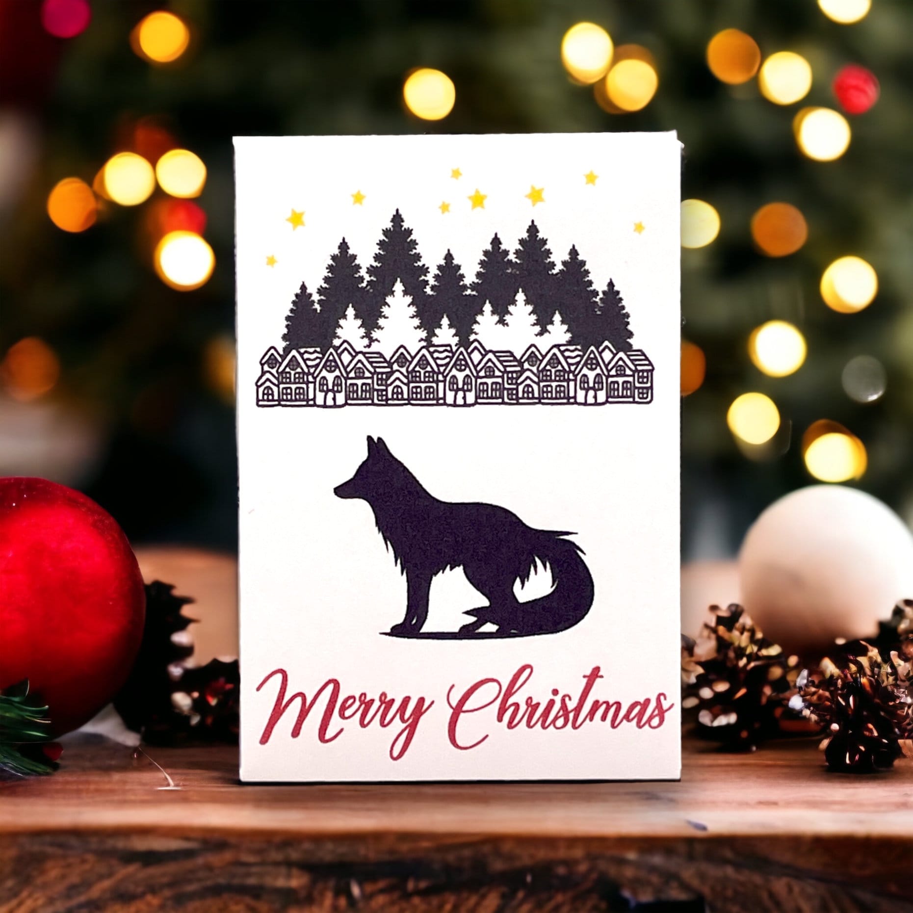 Seed Packages - Christmas - Woodland Creature Designs - Ornament or Gift Tag - Includes 10 Packs of seeds