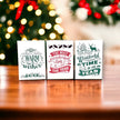 Seed Packages - Christmas - Vintage Design - Ornament or Gift Tag - Includes 10 Packs of seeds