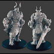 Frost Giants - DND mini - EC3D Wintertide, Winter Miniature | Male and Female | Giant | 5E 2E | Ice | Huge | Snow | Arctic | Pathfinder