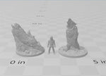Dire Penguin - DND mini - EC3D Wintertide, Winter Miniature | Animal | Nature | 5E 2E | Ice | Large | Snow | Arctic | Pathfinder | Bird