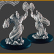 Elemental Djinn - DND mini, EC3D Scorching Sands, Desert Miniatures | Fire | Earth | Water | Air | Genie | Sand | Eastern | Djinni