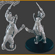 Lamia - DND mini, EC3D Scorching Sands, Desert Miniatures | Cat | Pyramid | Oasis | Eastern | Arabian | Sand | Large | Boss | Legendary