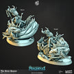 The Siren Queen - dnd and wargaming miniature - Sea Elf, Merfolk, Mermaid, Triton, Water Genasi, Pathfinder, Aquatic, Monster, Sorceress