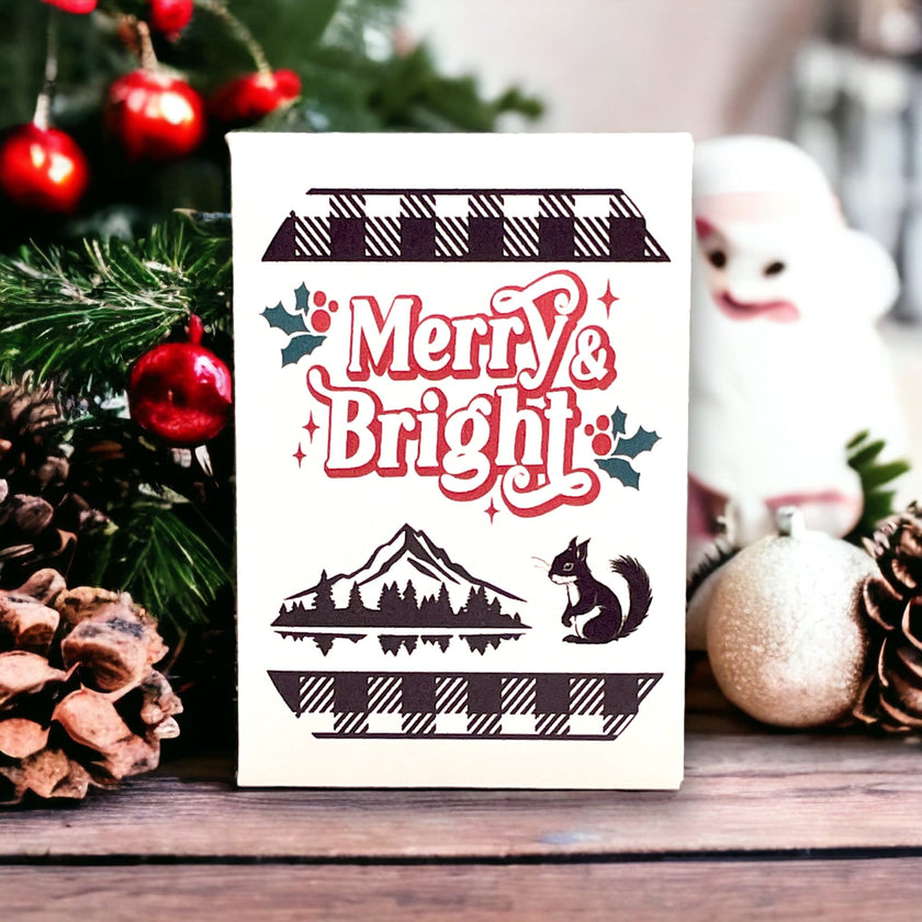 Seed Packages - Christmas - Woodland Creature Designs - Ornament or Gift Tag - Includes 10 Packs of seeds