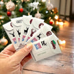Seed Packages - Christmas - Woodland Creature Designs - Ornament or Gift Tag - Includes 10 Packs of seeds