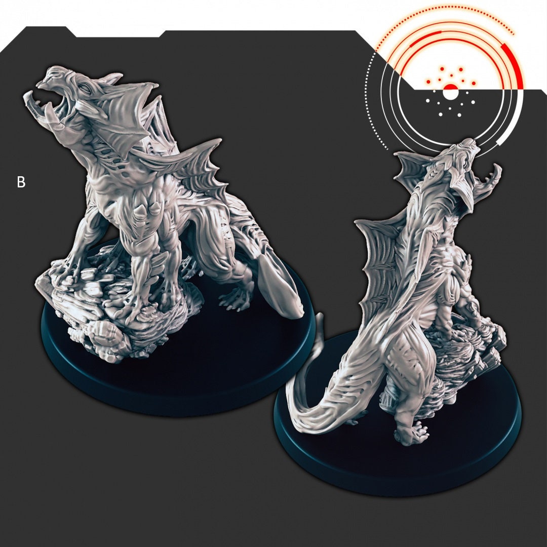 Sci-Fi Alien Beasties Set 1 - EC3D | Legion | Cyberpunk | Starfinder | Scifi | Predator | Futuristic | Raezzar | Judurian | Male | Female