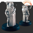 Sci-Fi Alien Civilians mini set - EC3D | Legion | Cyberpunk | Starfinder | Scifi | Futuristic | Cybernetic | Alien | Male | Female