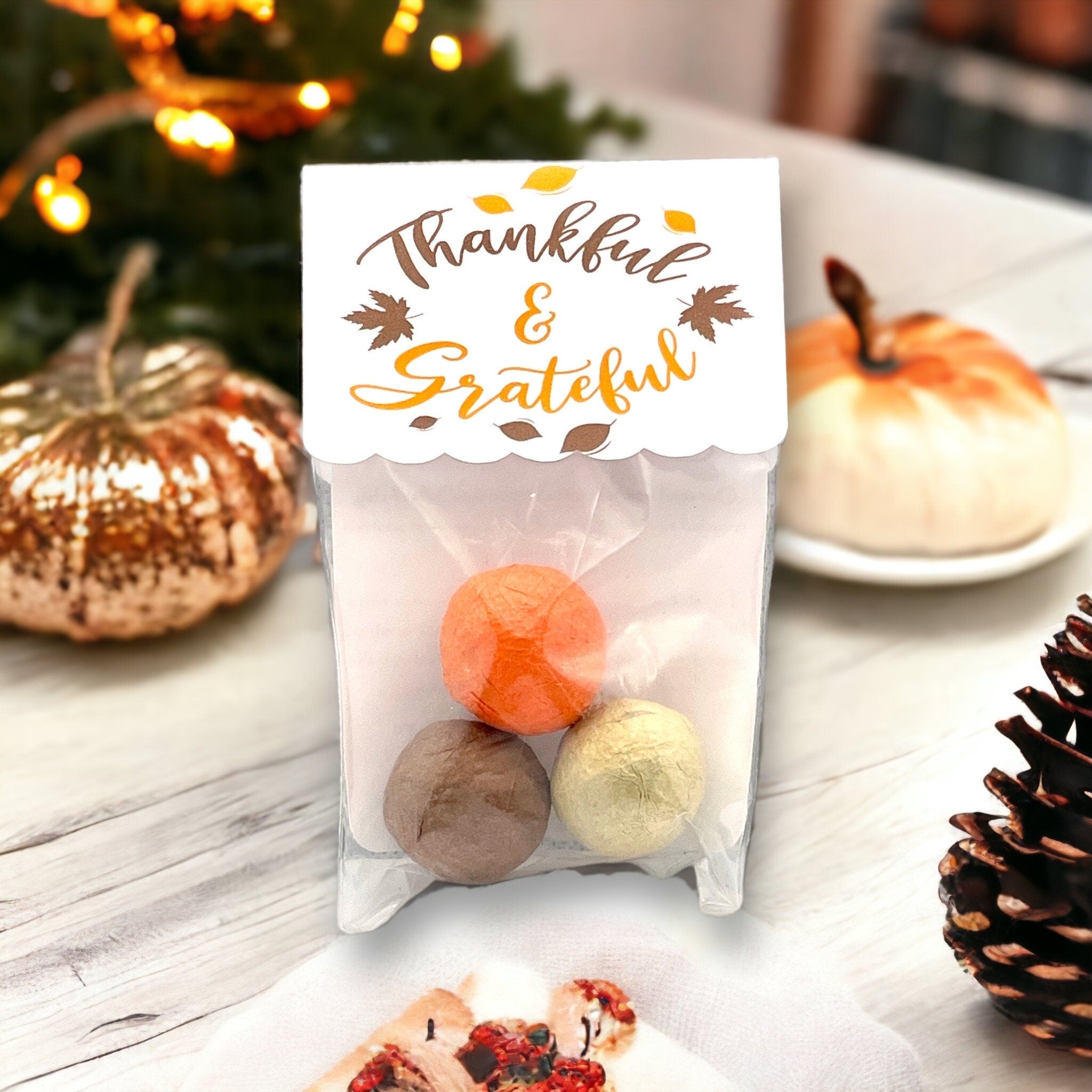Seed Bombs - 3 Pack - Thanksgiving Gift to say Thank you - 3 seed bombs/pack - Canadian Wildflower