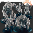 Sci-Fi Alien Hive mini set - EC3D | Legion | Cyberpunk | Starfinder | Scifi | Futuristic | Cybernetic | Alien Hive | Male | Female |Infected