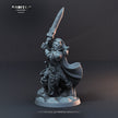 DnD Miniature Party Set 7 - 28mm Adventuring Group - Sorcerer | Fighter | Paladin | Rogue | Barbarian | Pathfinder 2E | DnD 5E | Mini Set