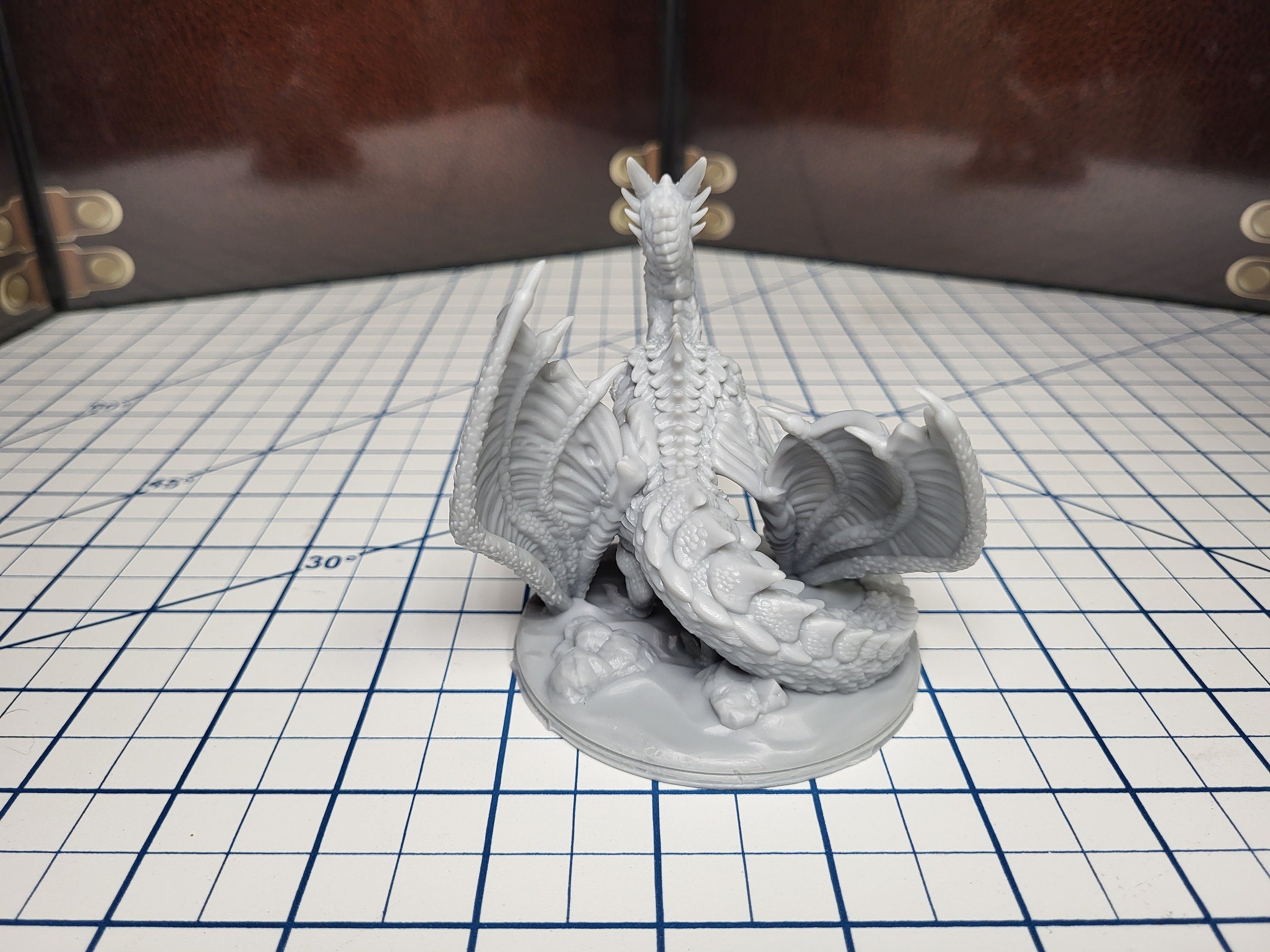Wyvern mini - DND mini, EC3D Scorching Sands, Desert Miniatures | Dragon | Oasis | Huge | Lich | Eastern | Pathfinder