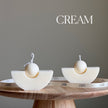 Geometric Soy Candle: Minimalist Home Decor, Unscented Candle