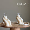 Handmade Baby In Hand Soy Wax Candle: Mother's Love Gift