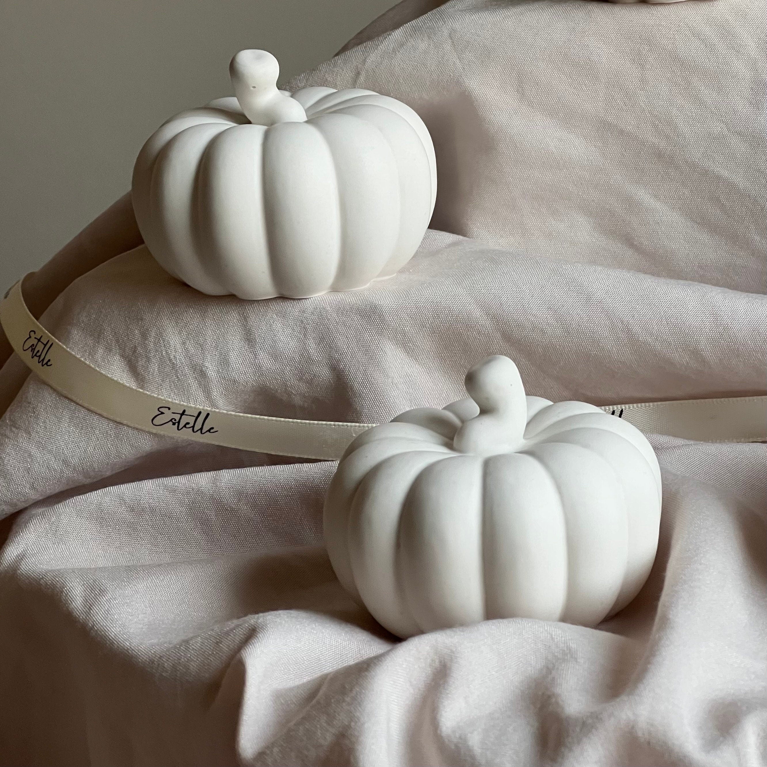 Handmade Jesmonite Pumpkin Decor | Autumn Decoration