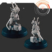 Sci-Fi Ship Members mini set - EC3D | Legion | Cyberpunk | Starfinder | Scifi | Hover Wheelchair | Futuristic | Cybernetic | Rat | Alien