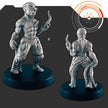 Sci-Fi Alien Hive mini set - EC3D | Legion | Cyberpunk | Starfinder | Scifi | Futuristic | Cybernetic | Alien Hive | Male | Female |Infected