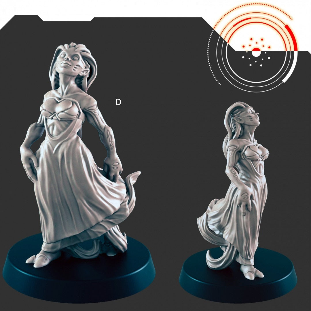 Sci-fi TITUS X mini set - EC3D | Legion | Cyberpunk | Starfinder | Scifi | Futuristic | Cybernetic | Alien | Human | Male | Female | Robot