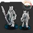 Sci-fi TITUS X mini set - EC3D | Legion | Cyberpunk | Starfinder | Scifi | Futuristic | Cybernetic | Alien | Human | Male | Female | Robot