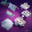 The Widow's Manor Model Building set - Dnd, Wargaming, Model Train | Village | House | Medieval | Fantasy | D&D | 28mm | 32mm | Pathfinder