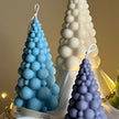 Bubble Christmas Tree Candle: Hand Poured Soy Festive Decor