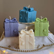 Christmas Gift Box Candle | Hand-Poured Soy Wax Candle | Festive Decor