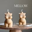 Curvy Female Form Soy Wax Candle: Plus Size Venus Goddess