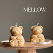 Big Teddy Soy Candle: Sculptural Home Decor, Custom Scent