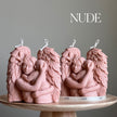 Mother Angel Soy Wax Candle: Hand-Poured Sculptural Gift