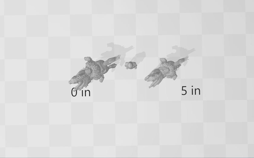 Northmen Riders dnd mini set - Viking | Norse | Male | Female | Fighter | Barbarian | Fantasy, Warhorse | Pathfinder | Wargaming, 28mm 32mm