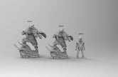 Male Thane Fighter dnd Viking mini - Norse | Male | Chief | Fighter | Barbarian | Fantasy, Human| Pathfinder | Wargaming, 28mm 32mm