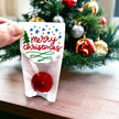 Seed Bombs - Christmas Themed with Merry Christmas or Happy Holidays - Canadian Wildflower
