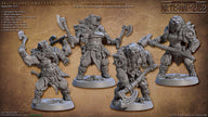 25 Viking Dnd Mini Set 2 - Artisan Guild | Male | Female | Norse | Fighter | Viking | Druid | Wizard | Pathfinder | Wargaming | 28mm 32mm