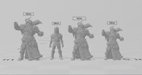 25 Viking Dnd Mini Set 2 - Artisan Guild | Male | Female | Norse | Fighter | Viking | Druid | Wizard | Pathfinder | Wargaming | 28mm 32mm