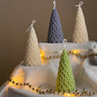 Handmade Soy Christmas Tree Candle: Festive Home Decor