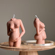Pregnant Woman Soy Candle | Body Positive Home Decor, Baby Shower Gift