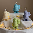 Cute Santa Claus Candle