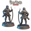 Bowmen of the Kingdom 28/32mm mini set - Vae Victis | DnD | Archer | Villager | Ranger | Human | Pathfinder | TTRPG | Wargaming | Frostgrave