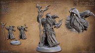 25 Viking Dnd Mini Set 2 - Artisan Guild | Male | Female | Norse | Fighter | Viking | Druid | Wizard | Pathfinder | Wargaming | 28mm 32mm