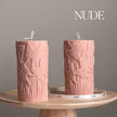 Butterfly Soy Pillar Candle | Sculptural Home Decor