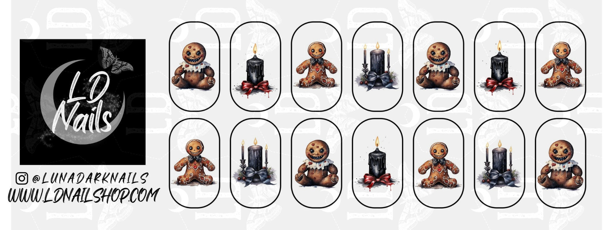 Gingerdead Decals